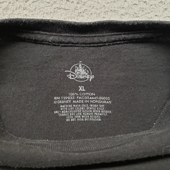 Disney Shirt Mens XL Black Walt Disney World‎ Theme Park Fun Happy Mickey Mouse - Picture 7 of 11